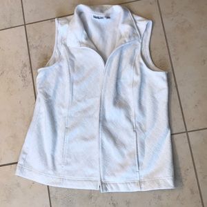Super cute soft white vest